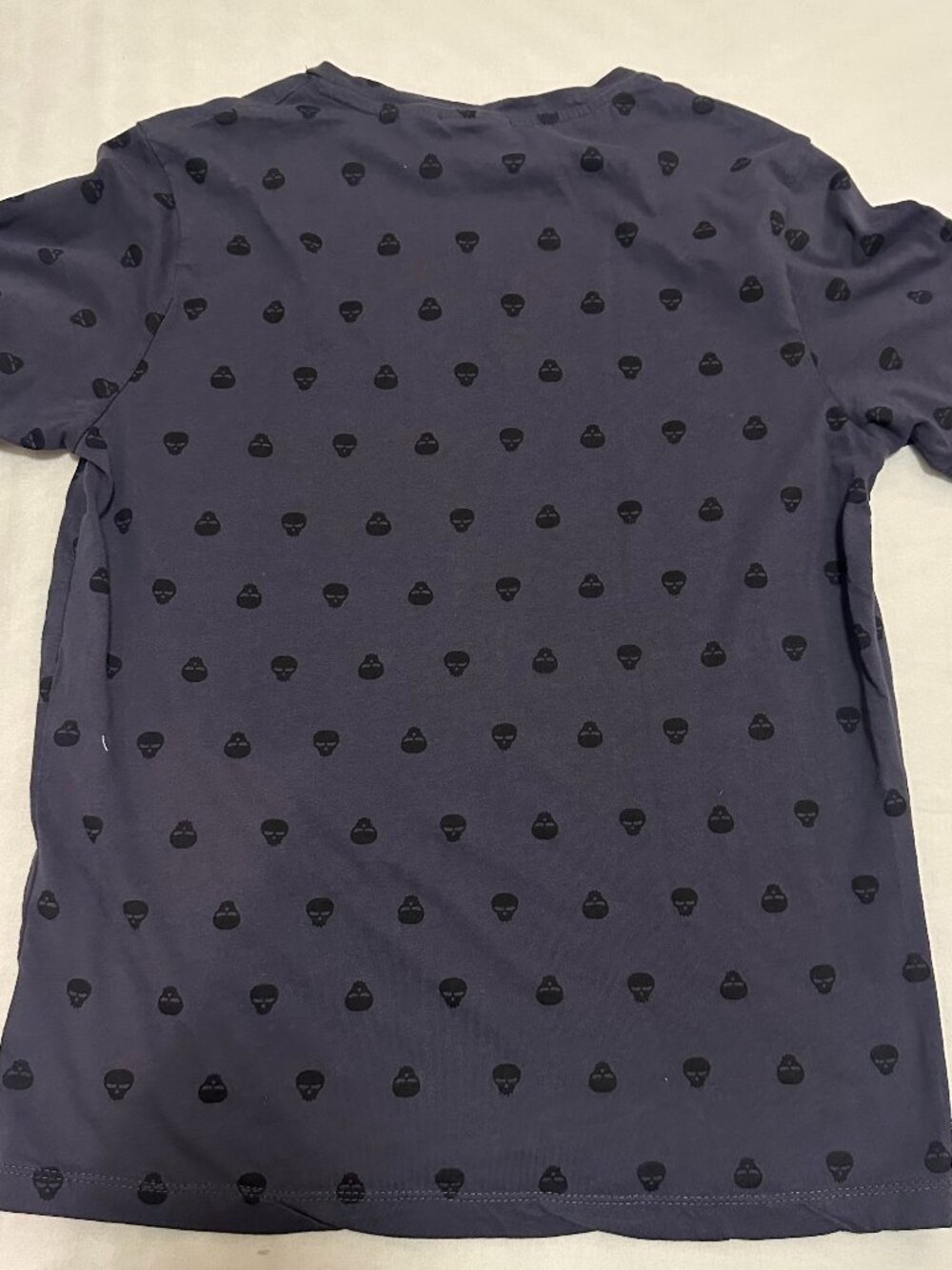 H&M Men's Relaxed Fit Skull Print T-Shirt Size M